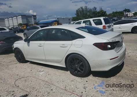 2025 Honda Civic Sport z USA, uszkodzony, nr VIN 2HGFE4F89SH307974